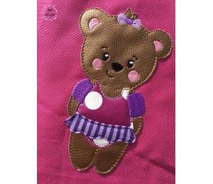 Stickdatei - zARTbesaitet - Schwimmbärin